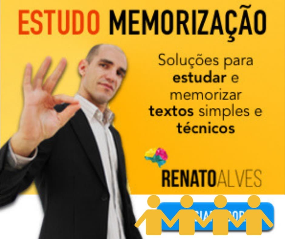 Curso de memorização Renato Alves é bom