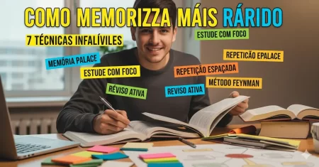 Como Memorizar Mais Rápido: 7 Técnicas Infalíveis