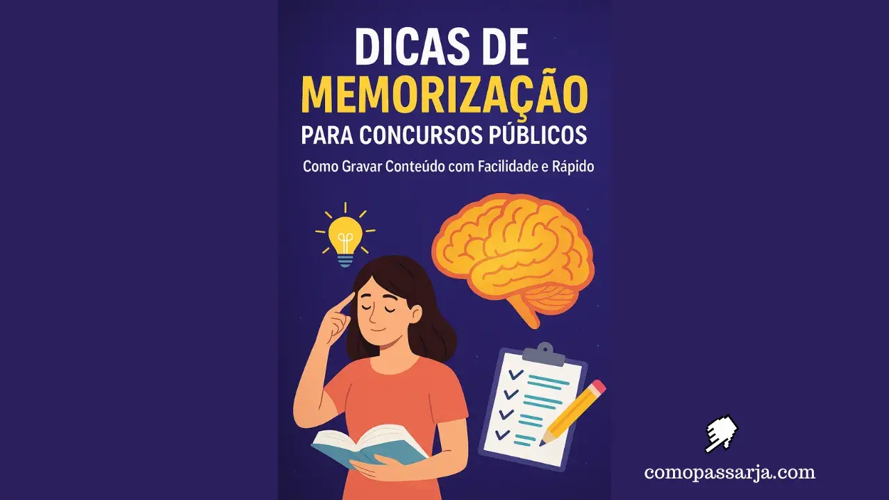 Dicas de memorização para concursos públicos