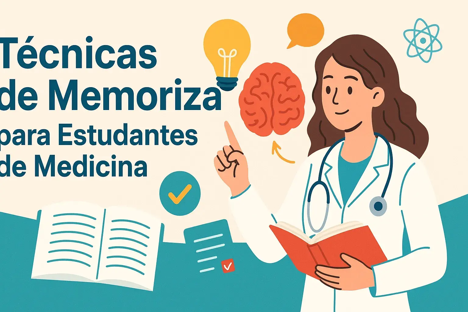 Técnicas de memorização para estudantes de medicina